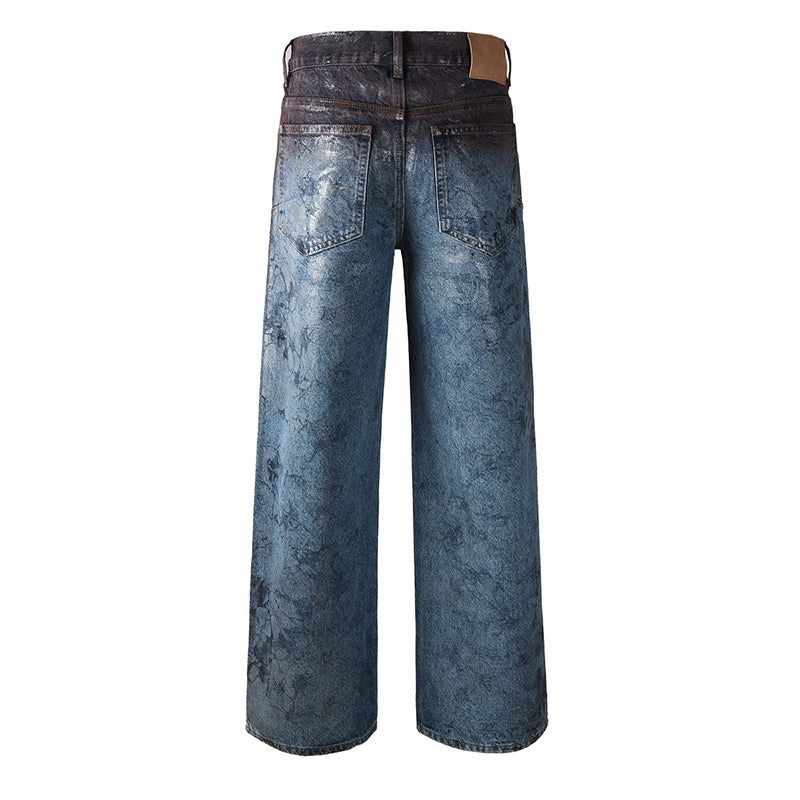 purple brand jeans Rhinestones #109