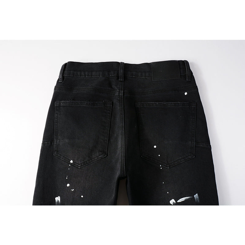 purple brand jeans Pure Cotton High Street Trend