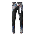 purple brand jeans Pure Cotton High Street Trend