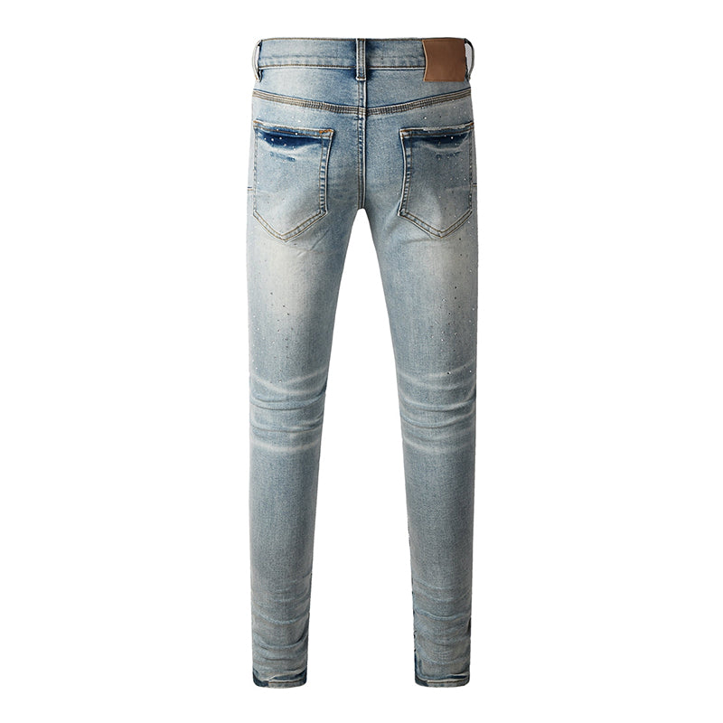 purple brand jeans High Street Distressed