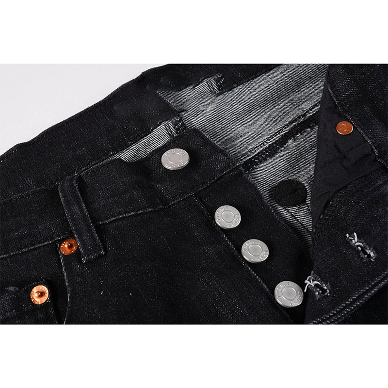 purple brand jeans Pure Cotton High Street Trend