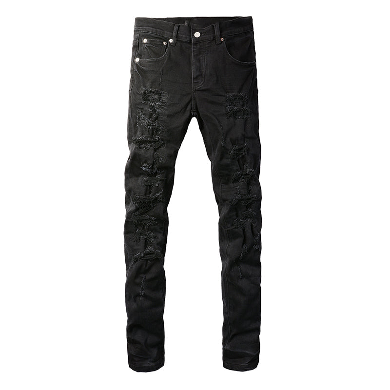purple brand jeans Pure Cotton High Street Trend