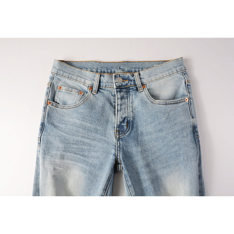 purple brand jeans Pure Cotton High Street Trend