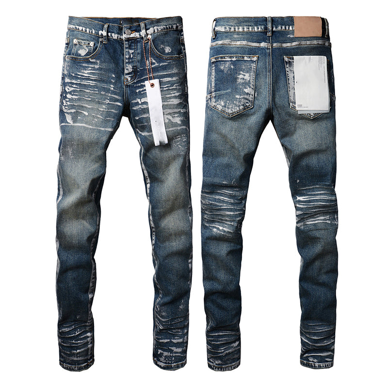 purple brand jeans Pure Cotton High Street Trend