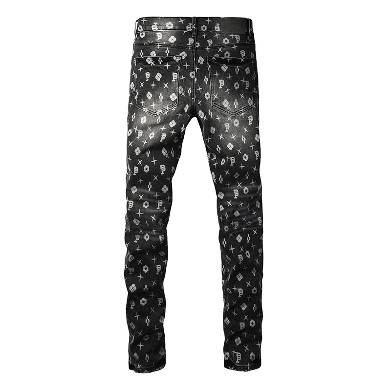 purple brand jeans High Street Distressed