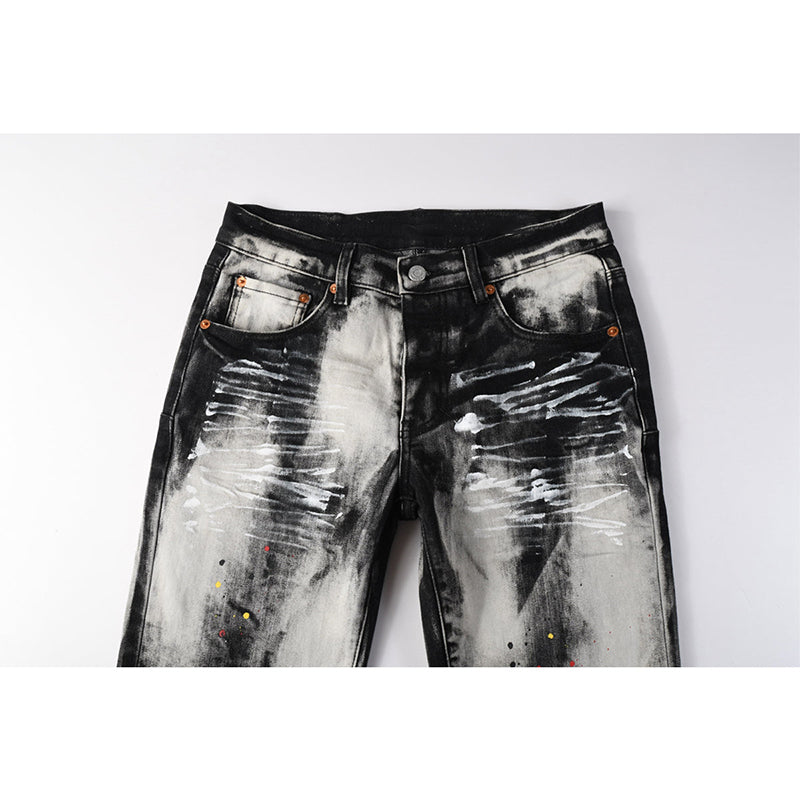 purple brand jeans High Street Distressed