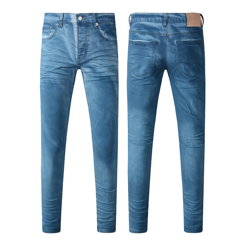 purple brand jeans Pure Cotton High Street Trend