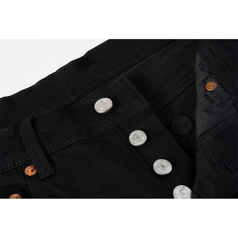 purple brand jeans Pure Cotton High Street Trend