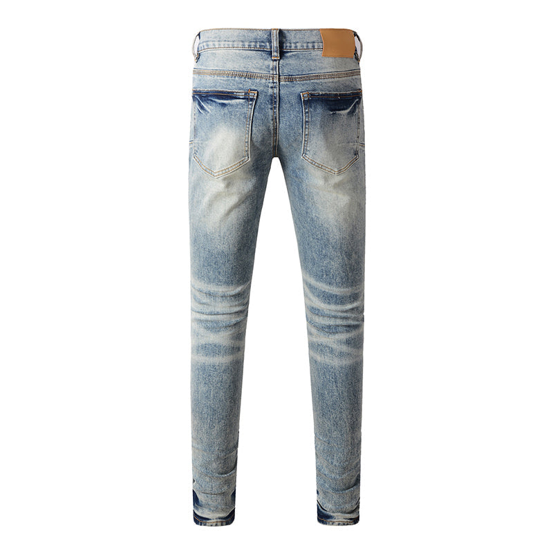 purple brand jeans Pure Cotton High Street Trend