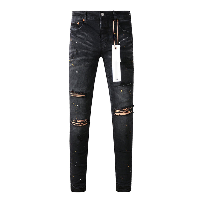 purple brand jeans Pure Cotton High Street Trend