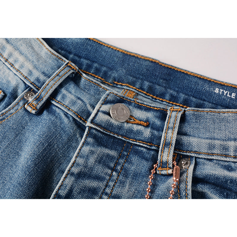 purple brand jeans Pure Cotton High Street Trend