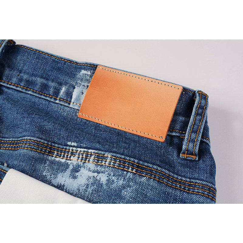 purple brand jeans Pure Cotton High Street Trend