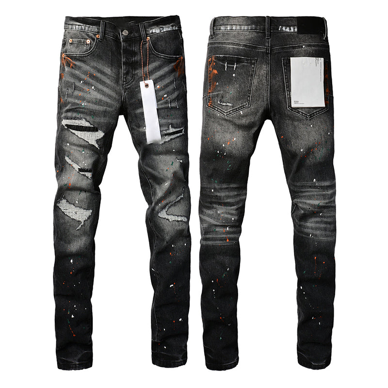 purple brand jeans Pure Cotton High Street Trend