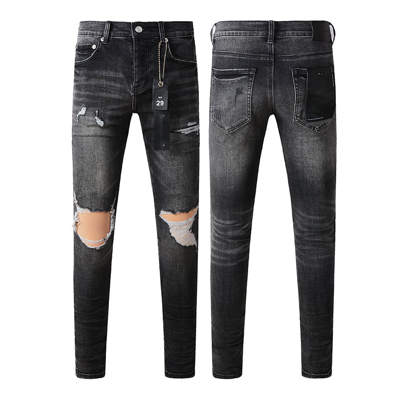 purple brand jeans Pure Cotton High Street Trend