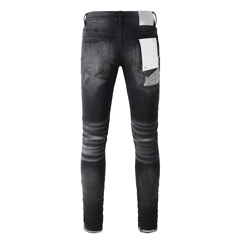 purple brand jeans Pure Cotton High Street Trend