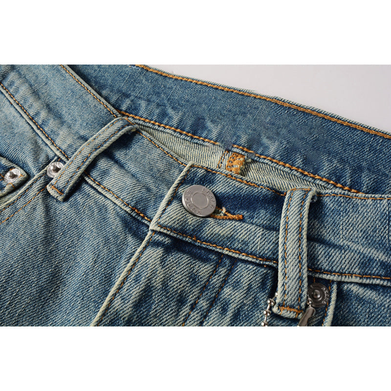 purple brand jeans Pure Cotton High Street Trend