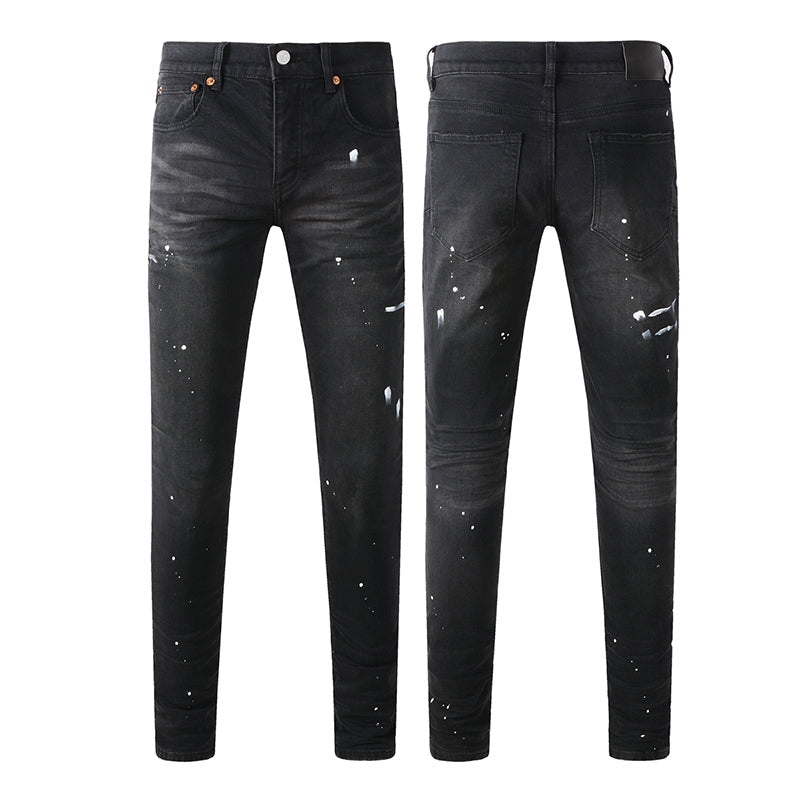 purple brand jeans Pure Cotton High Street Trend