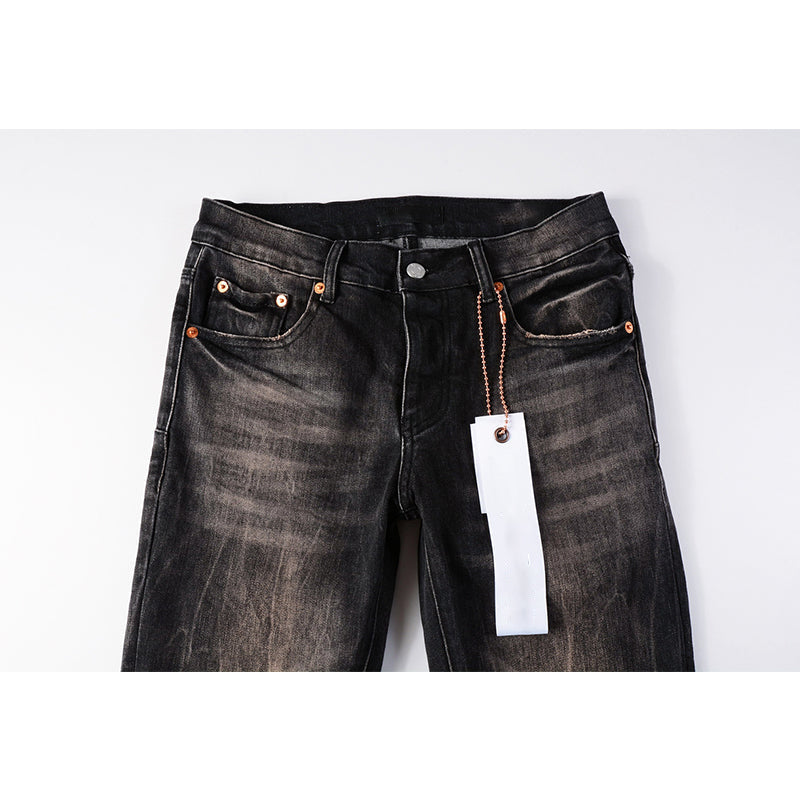 purple brand jeans Pure Cotton High Street Trend