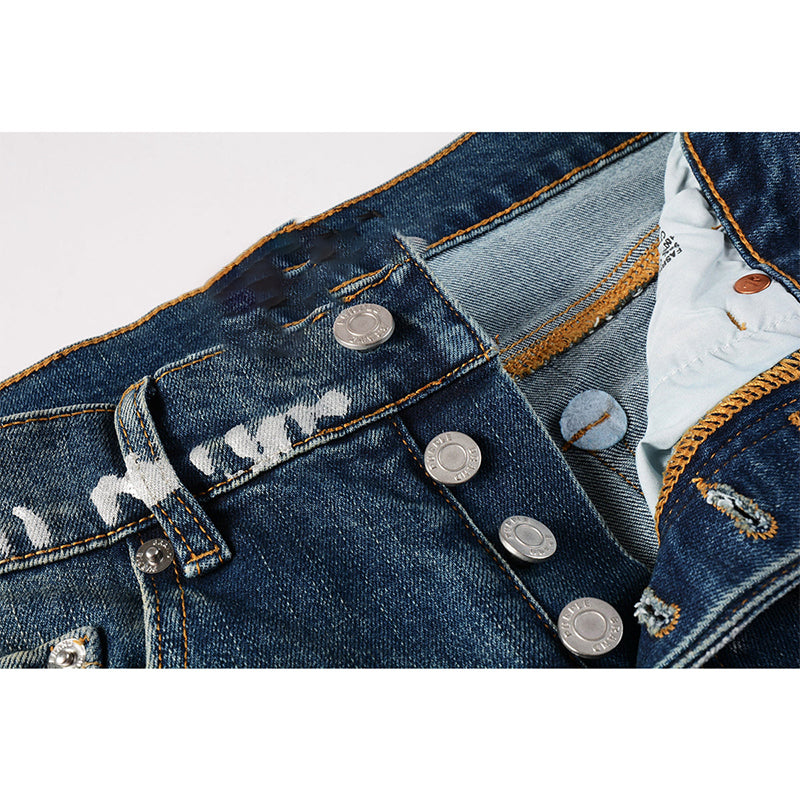purple brand jeans Pure Cotton High Street Trend