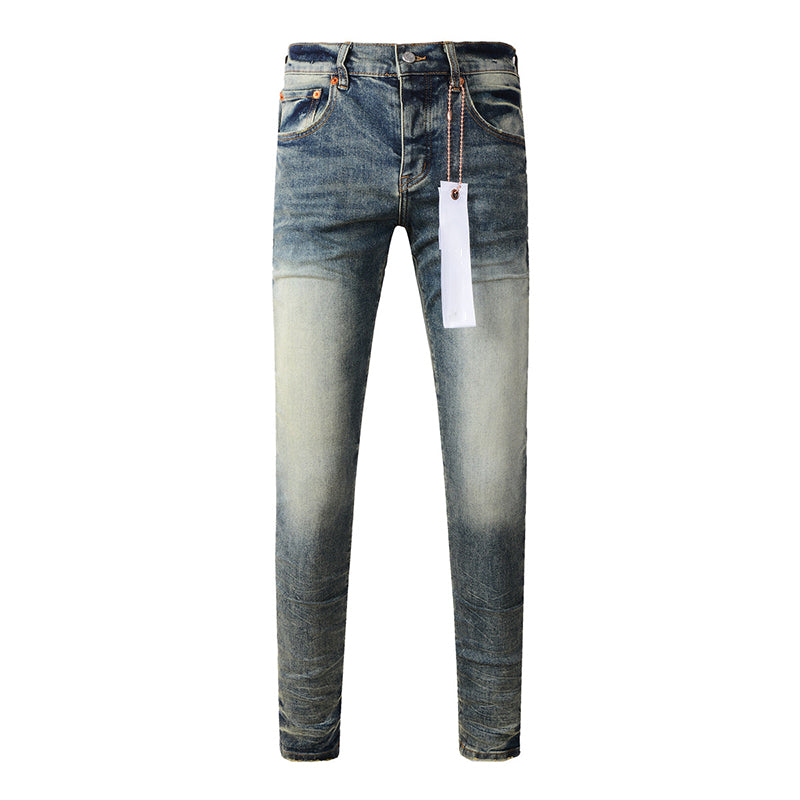 purple brand jeans Pure Cotton High Street Trend
