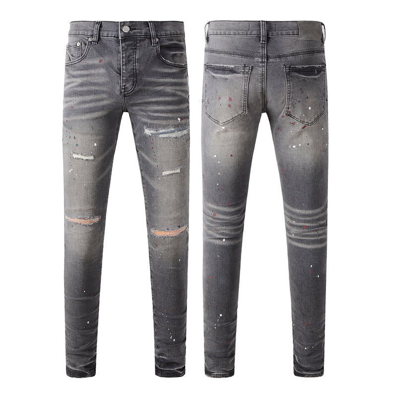 purple brand jeans Pure Cotton High Street Trend