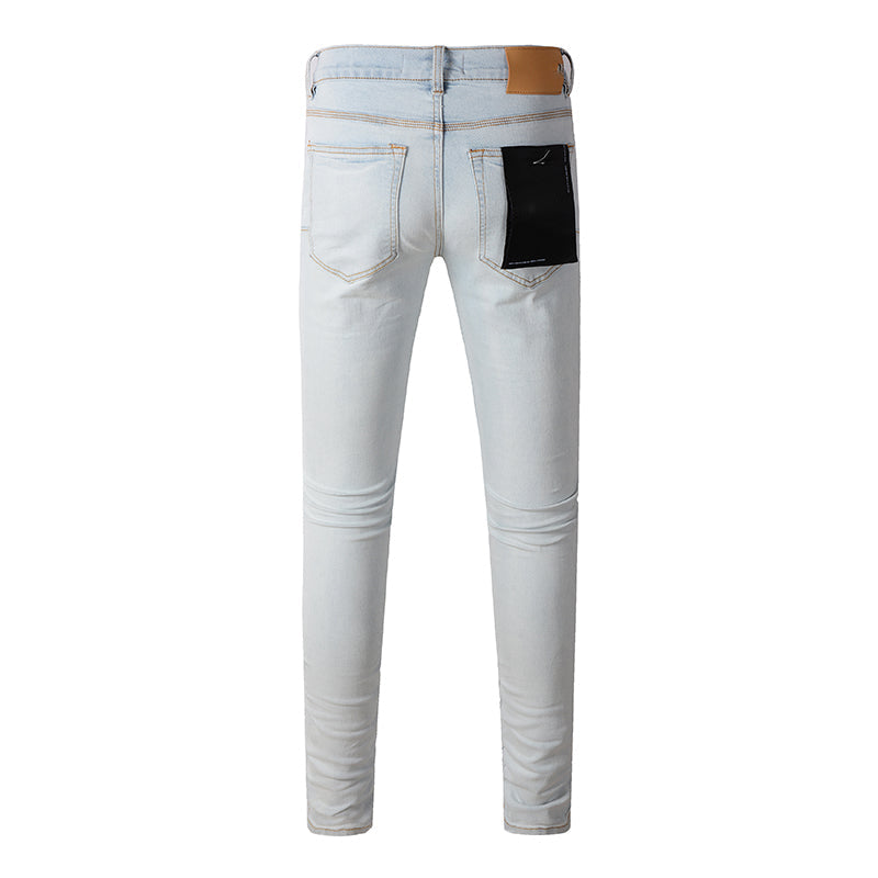 purple brand jeans Pure Cotton High Street Trend