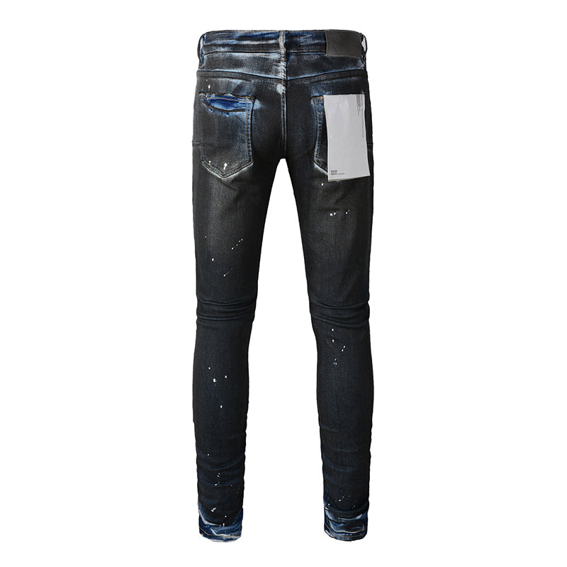 purple brand jeans Pure Cotton High Street Trend