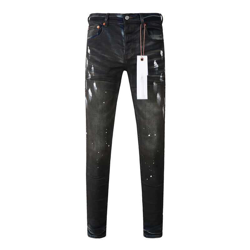 purple brand jeans Pure Cotton High Street Trend