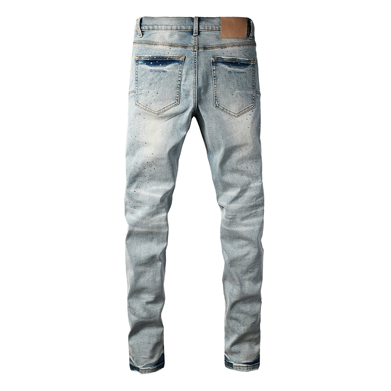 purple brand jeans High Street Distressed