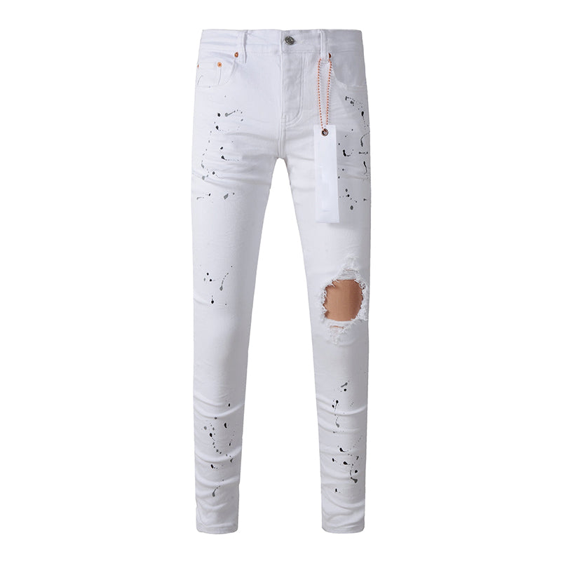 purple brand jeans Pure Cotton High Street Trend