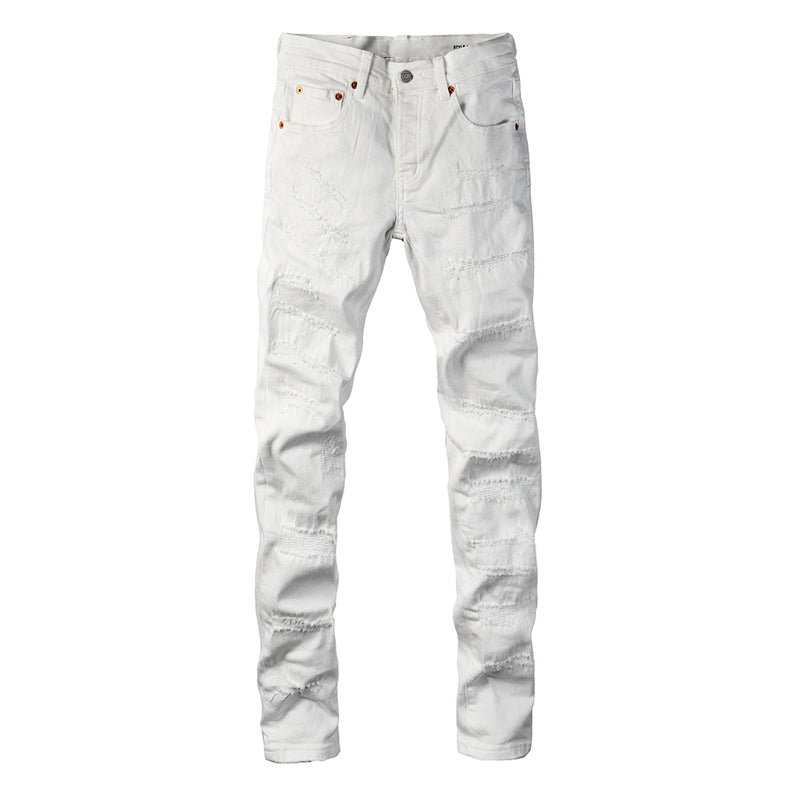 purple brand jeans High Street Distressed