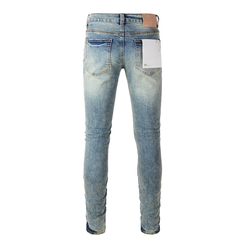 purple brand jeans Pure Cotton High Street Trend