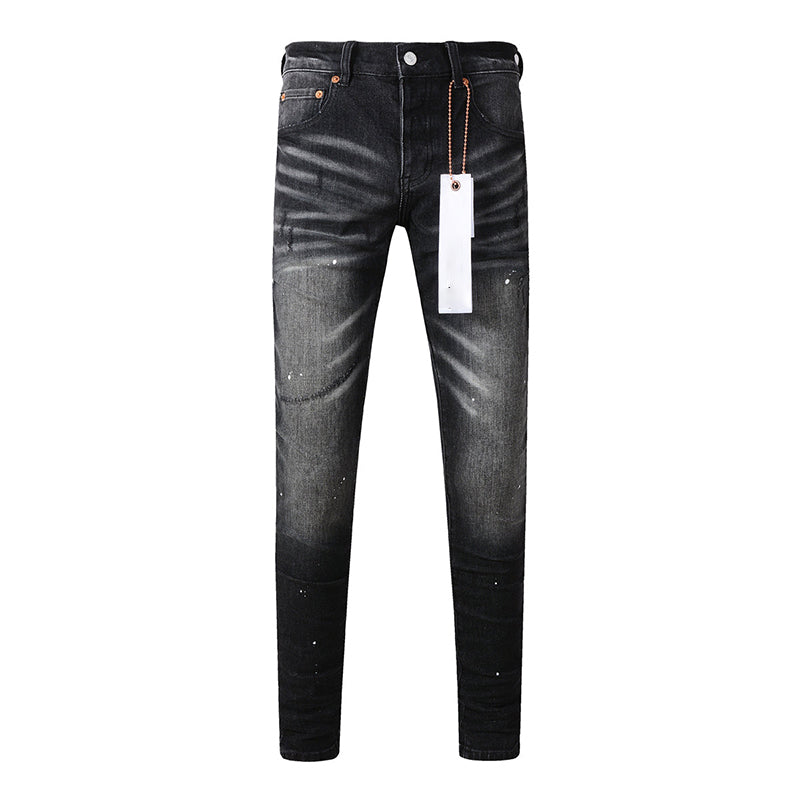 purple brand jeans Pure Cotton High Street Trend