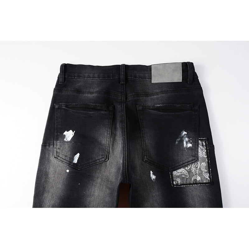 purple brand jeans Pure Cotton High Street Trend