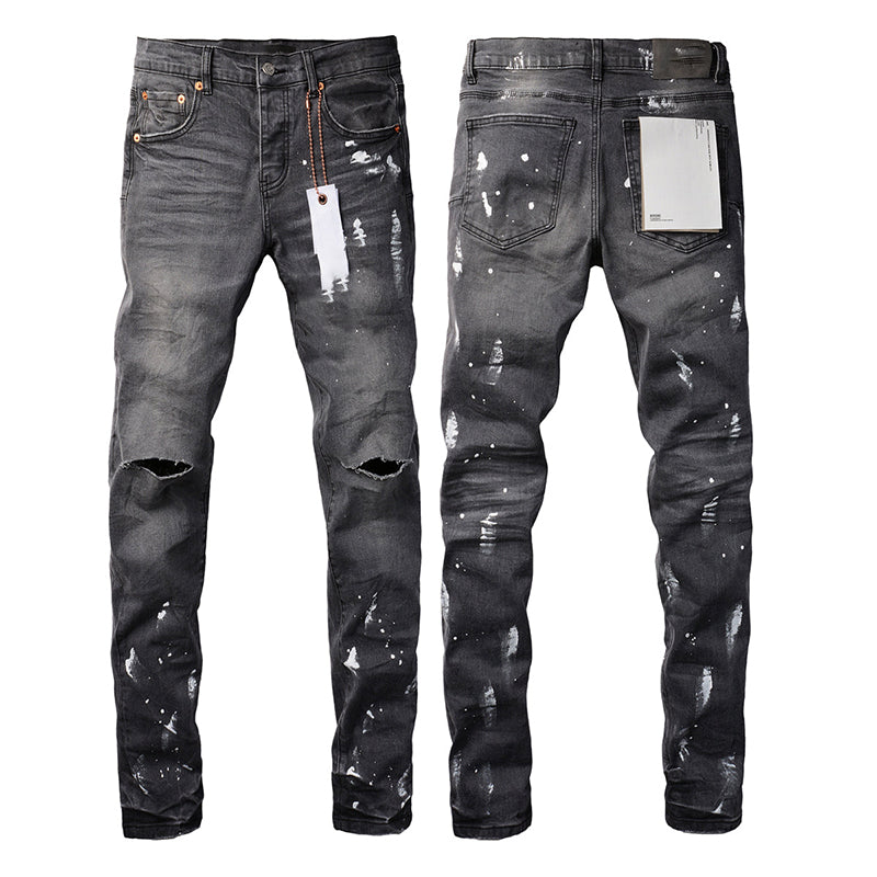 purple brand jeans Pure Cotton High Street Trend