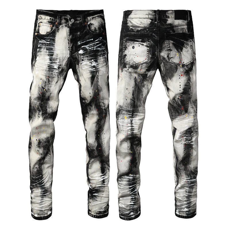 purple brand jeans High Street Distressed