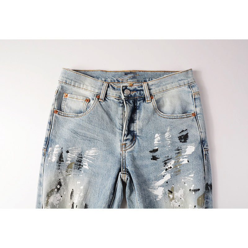 purple brand jeans Pure Cotton High Street Trend