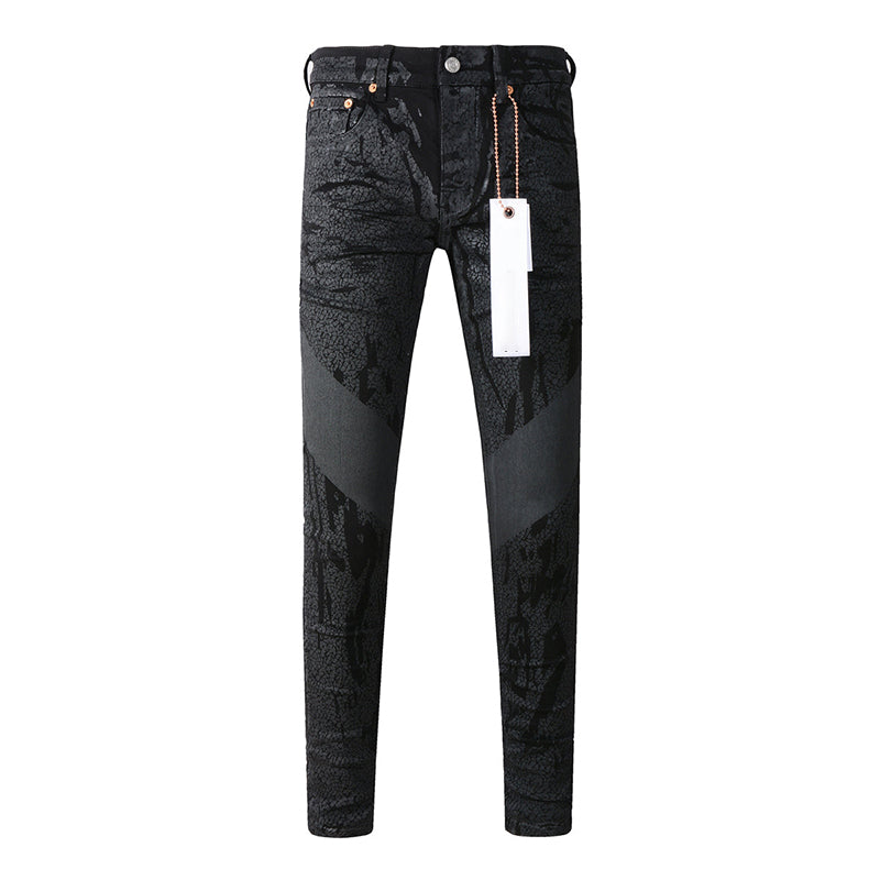 purple brand jeans Pure Cotton High Street Trend