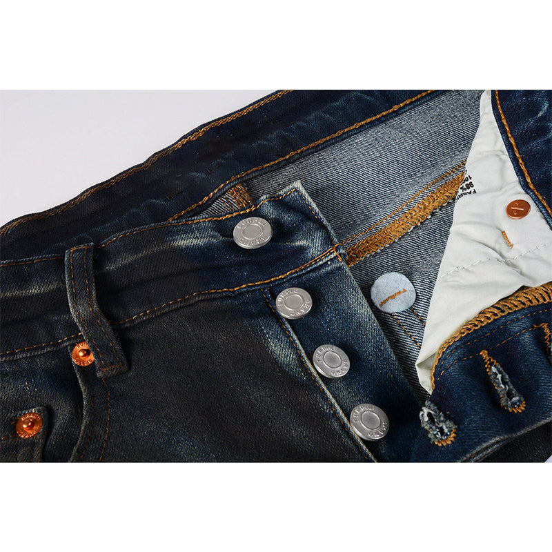 purple brand jeans Pure Cotton High Street Trend