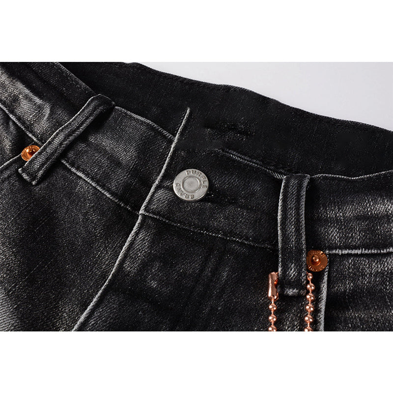 purple brand jeans Pure Cotton High Street Trend