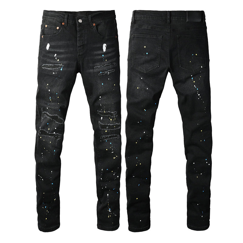 purple brand jeans High Street Distressed