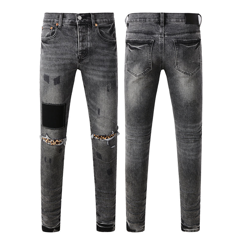 purple brand jeans Pure Cotton High Street Trend