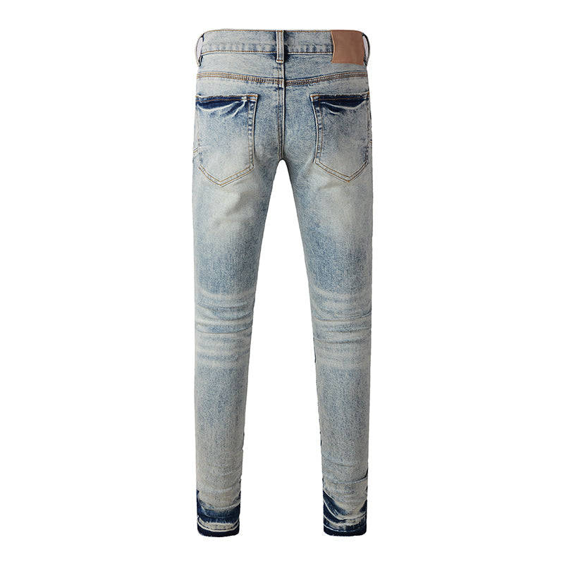 purple brand jeans Pure Cotton High Street Trend