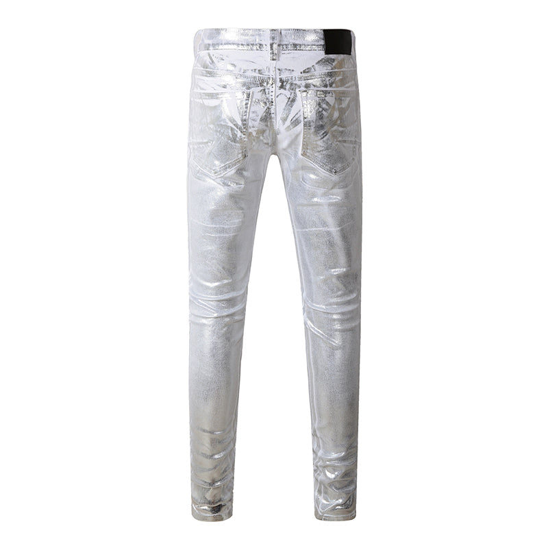 purple brand jeans Pure Cotton High Street Trend