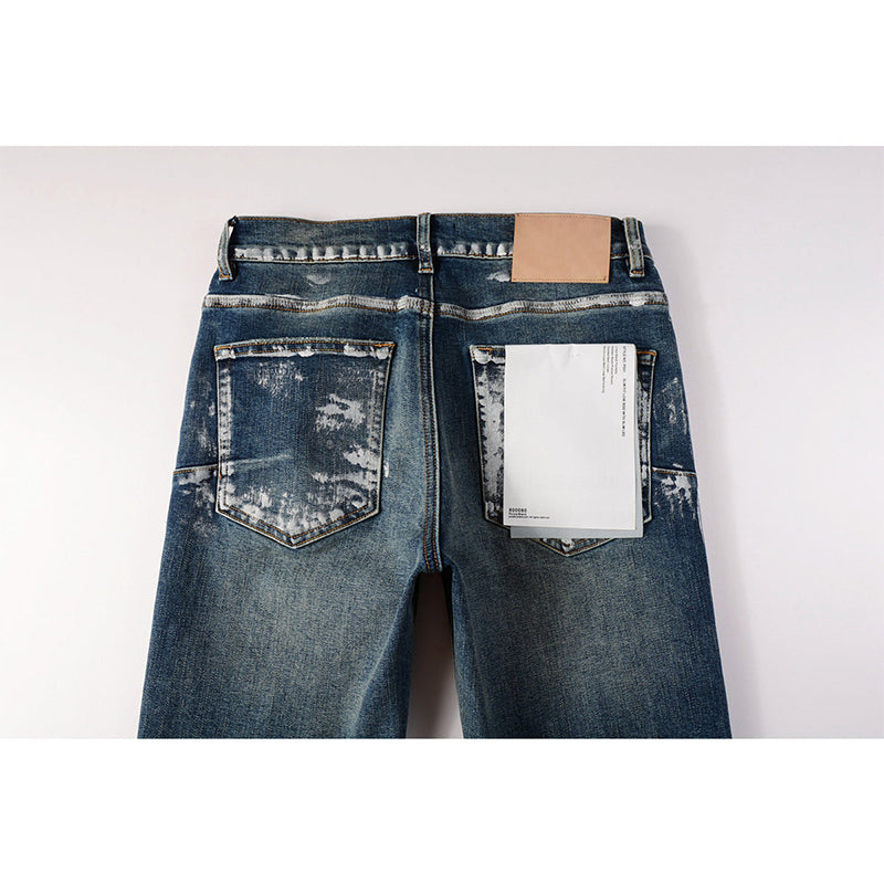 purple brand jeans Pure Cotton High Street Trend