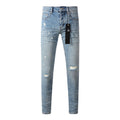 purple brand jeans Pure Cotton High Street Trend