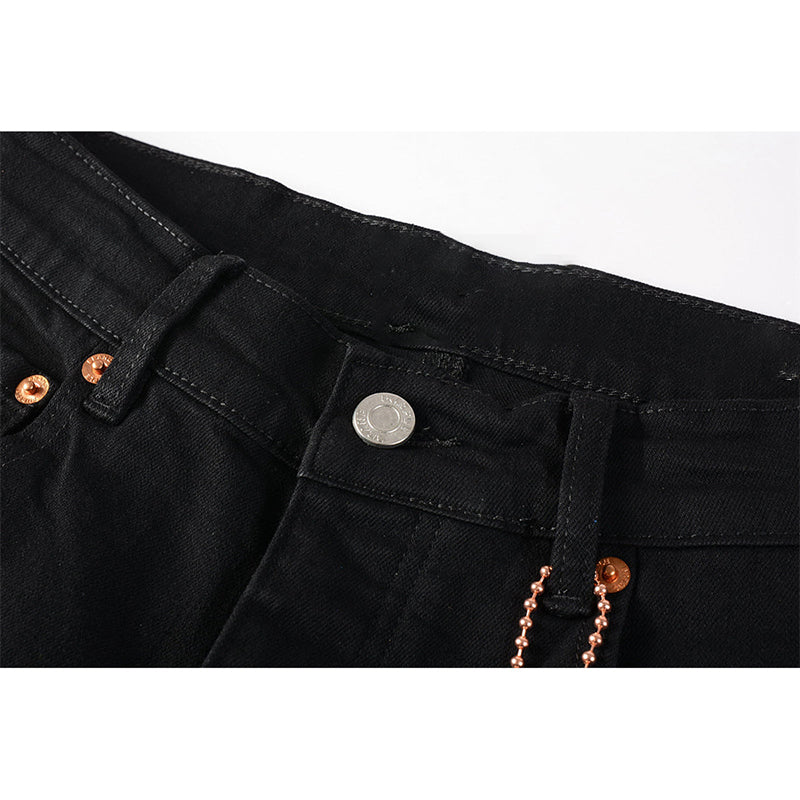 purple brand jeans Pure Cotton High Street Trend