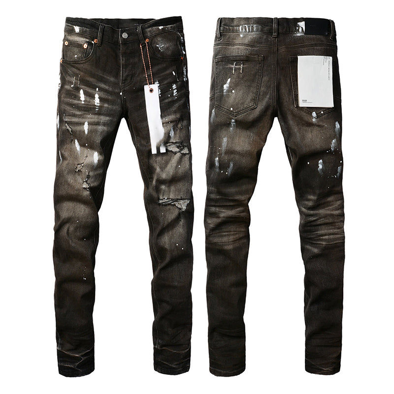 purple brand jeans Pure Cotton High Street Trend