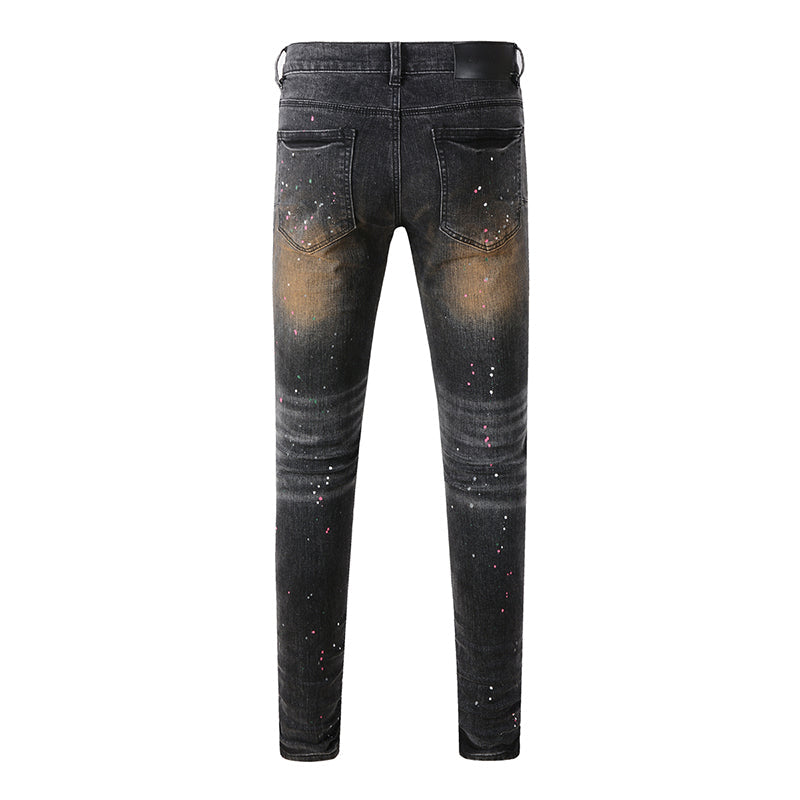 purple brand jeans Pure Cotton High Street Trend
