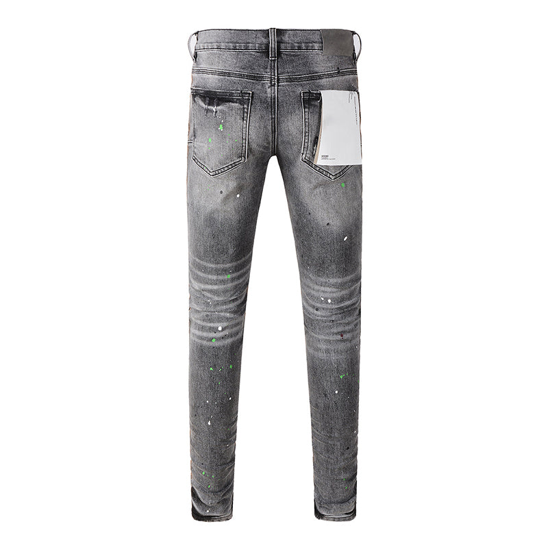 purple brand jeans Pure Cotton High Street Trend